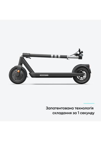 Электросамокат Black 9", 300(600)W, 7.8Ah, 30km, 25km\h, 20%, NFC, App,15kg (ES10-B) OKAI ES10-NEON Lite (372683670)
