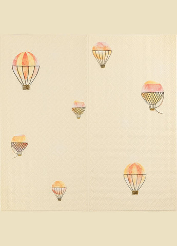 Панель стінова 3D 700x700x4mm повітряні кулі рогожка (D) SW-00001973 Sticker Wall (298284622)