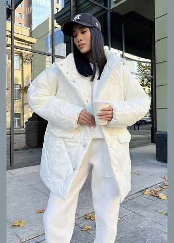 Біла демісезонна демісезонна жіноча куртка Liton
