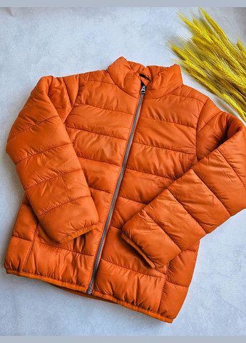 Оранжевая демисезонная демисезонная куртка 122см ветровка детская куртка для мальчика куртка деми осень весна Pepperts Куртка