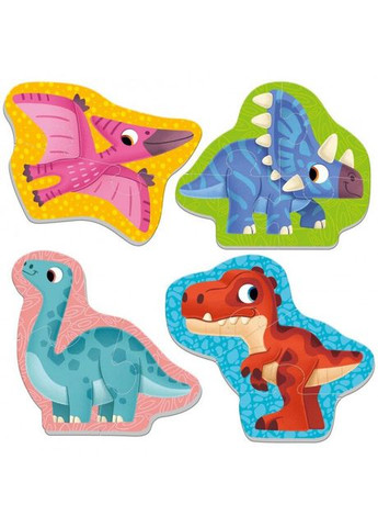 Мягкие бейби пазлы Динозавры VT1106-93 (4820234764501) shop (4820234764501) Vladi toys (356460106)