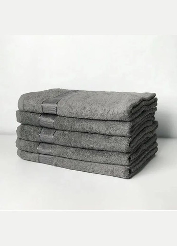 Aisha Home Textile полотенце махровое aisha - 70*140 (400 г/м²) серый производство -