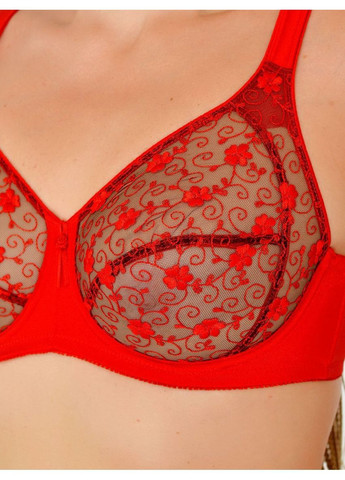 Алый бюстгальтер u 6145 d Acousma с косточками нейлон, эластан