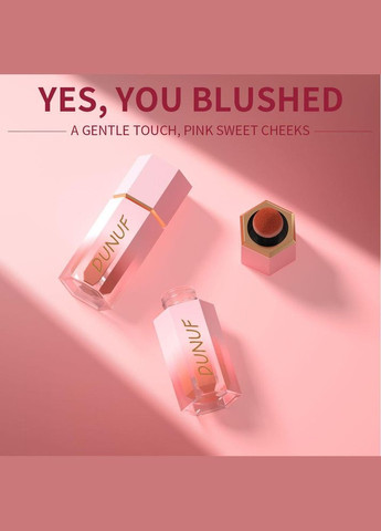 Жидкие матовые румяна Matte Liquid Blush D111 6 мл Dunuf (314933569)