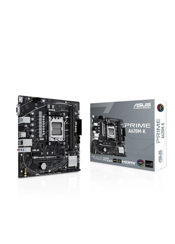 Материнcька плата PRIME A620M-K sAM5 A620 2xDDR5 HDMI D-Sub mATX Asus (314981113)