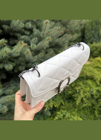 Женская мини сумочка клатч Подкова стеганная, маленькая сумка на цепочке в стиле Гучи No Brand (334730611)