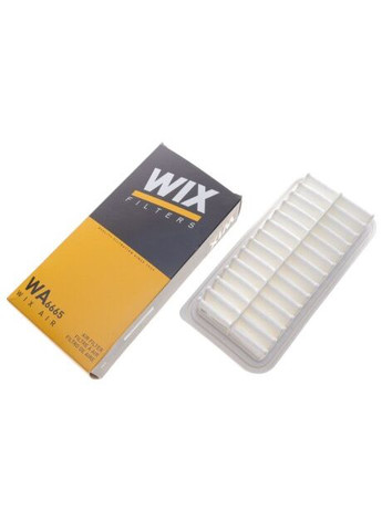 Фильтр воздушный TOYOTA YARIS II, III 1.33 VVT 09- (пр-во WIX-FILTERS) WA6665 WIX Filters (366179304)