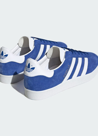 Синие всесезонные кроссовки gazelle 85 adidas