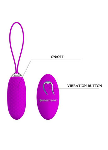Виброяйте - Pretty Love Joannna Vibrating Egg Purple Drive LyBaile (322535970)