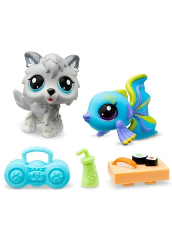 Игровой набор – РОК-Н-РОЛЬНЫЕ СУШИ (2 фигурки, аксесс.) Littlest Pet Shop (324110359)