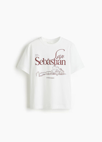 Футболка H&M basic - (346240355)