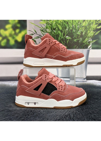 Пудровые демисезонные кроссовки детские для девочки Леопард