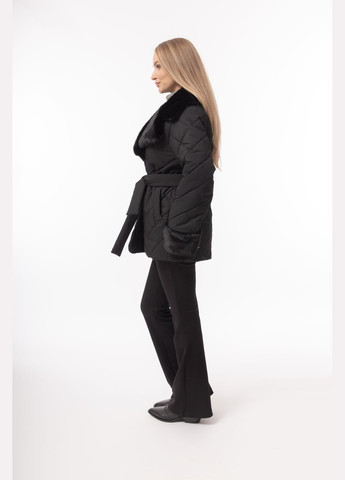 Черная зимняя куртка черный зима повседневный Alberto Bini