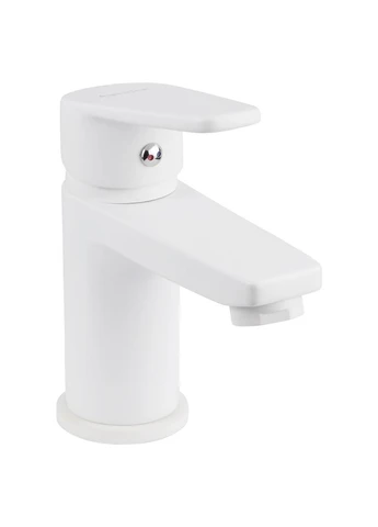 Смеситель s37 Ø35 для раковины литой на шпильке (W) (9737002) AQUATICA (395991262)