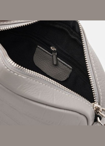 Сумка крос-боді жіноча шкіряна K1fb-59g1-grey Keizer (311552756)