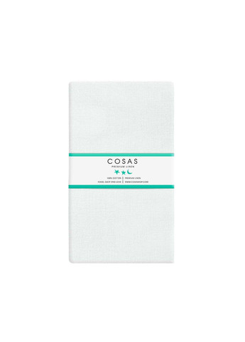 Евро постель с простыней на резинке RUBY CS9 200х220 см Cosas (307474307)