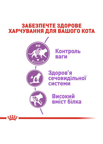Сухий корм для дорослих стерилізованих кішок Sterilised 4 кг (3182550737616) (2537040) Royal Canin (308752398)