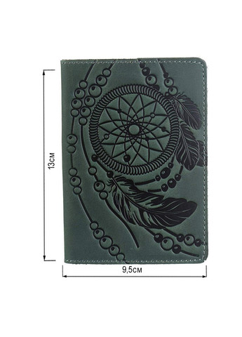 Обкладинка на паспорт SHVIGEL зелена (sku_13836) No Brand (327820111)