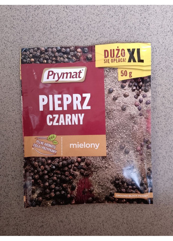 Перец черный молотый 50 грамм Prymat (366215423)