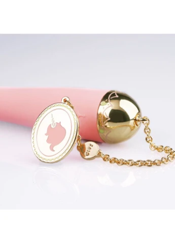 Вібратор для точки G з підключенням до телефону Momoko Strawberry Pink Zalo (383119717)