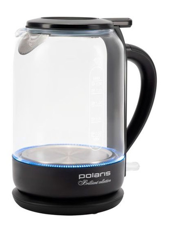 Электрочайник Water Way Pro Black PWK 17103CGL 1.5 л черный Polaris (337093767)