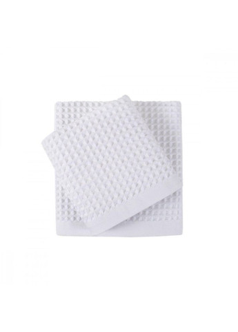 Lotus полотенце home - waffle white белый 50*90 белый производство -