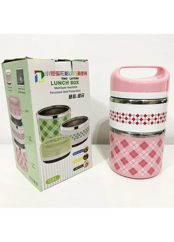 Ланч-бокс UN-1521 1,5 л — удобный контейнер для хранения и транспортировки пищи Unique (365877082)