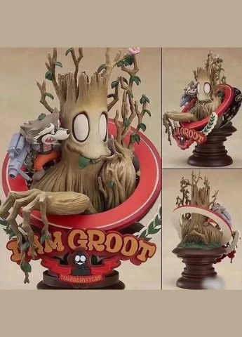 Фігурка MARVEL Manga Variant Groot Superlog Грут Стражі Галактики 16см GG 10.049 China (373964539)