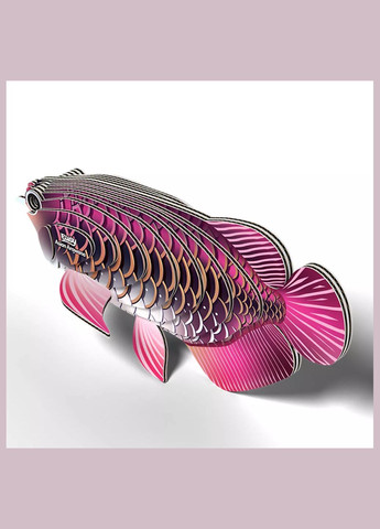 Сборная 3D модель Зоопарк Азиатская Арованная (XEG-118) Eugy (333251890)