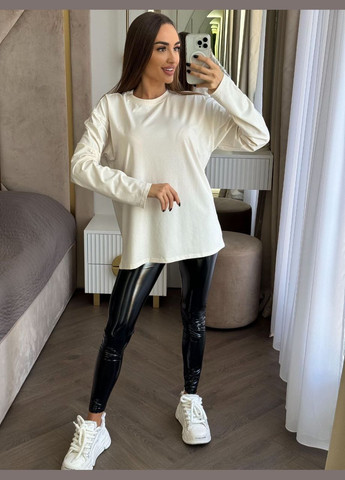 Женский лонгслив оверсайз из стрейч-кулира (hb645456) HiBrand (346241396)