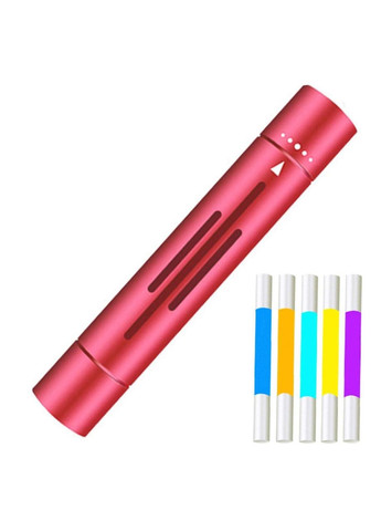 Ароматизатор в автомобіль + 3 змінних картриджів Червоний (FR050832) Lanxuan (349843934)