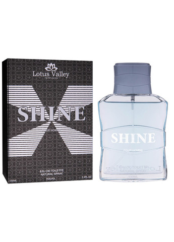 Туалетная вода мужская Shine - 100 мл Lotus Valley (305391562)