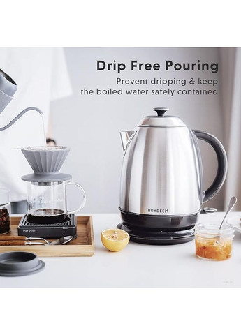 Електрочайник K640 Stainless Steel (K640-SS/EU) BUYDEEM (344452780)