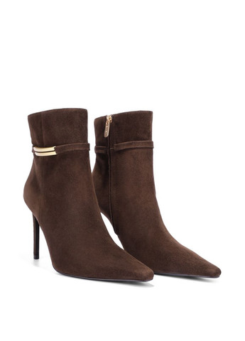 Жіночі Черевики 25125S-T0501 Коричневий Велюр MiaMay (365434839)