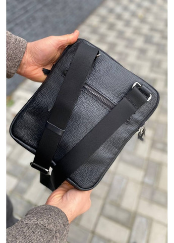 Чоловічий месенджер із натуральної зернистої шкіри ManWay Carter No Brand (367831563)