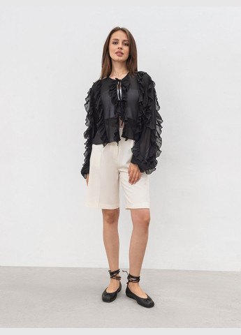 Чорна блуза Romashka Патос