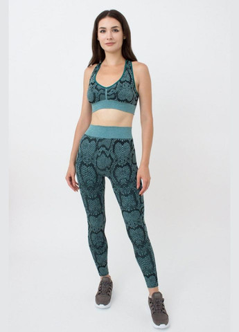 Топ женский бесшовный на широких бретелях с принтом Giulia TOP ANIMAL MELANGE 02 (316683862)