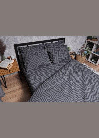 Комплект постільної білизни Бязь Gold Люкс «» King Size 220x240 наволочки 2х40х60 (MS-820004655) Moon&Star Storm (293148094)