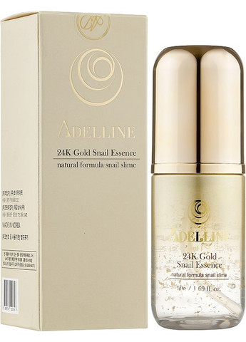 Сыворотка для лица с муцином улитки и золотом 24k Gold Snail Essence 50ml (950685-33197) Adelline (368615254)