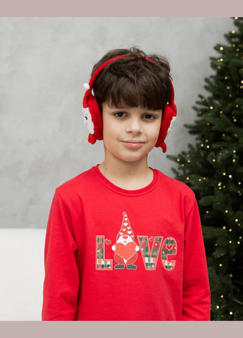 Красная подростковая пижама для мальчика со штанами Tom John