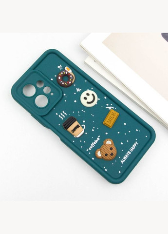 Чохол TPU Toys Case для Xiaomi Redmi Note 12 4G Pine Green/Always Happy No Brand (340064332)