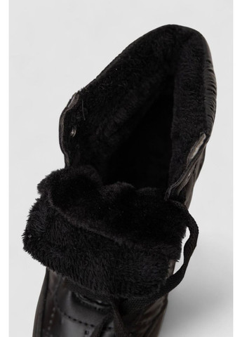 Кроссовки женские зимние на меху, 248RK03 Ager чёрно-белые всесезоны (368375630)