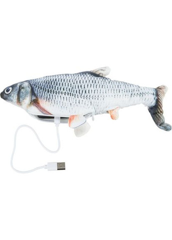 Игрушка для кошек движущаяся рыба, ткань, кошачья мята, 30 см Trixie (337094076)