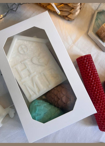 Набір Соєвих Свічок «Зимова Чарівність» Hand Made (311480992)