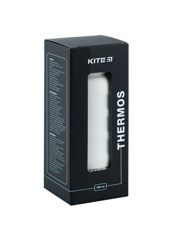 Термос 500 мл білий K241204-1 Kite (316468690)