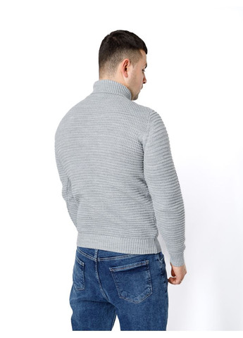 Чоловічий гольф з довгим рукавом колір сірий ЦБ-00233231 BFORS (306713005)