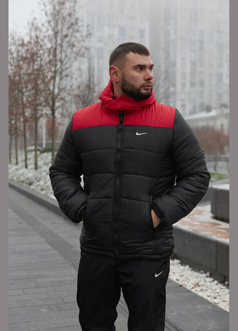 Черная демисезонная 2 в 1 куртка зимняя + штаны утепленные температурный режим +7...-20 No Brand