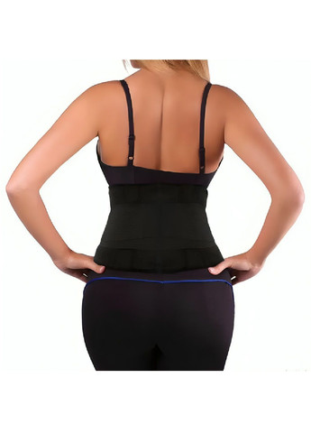 Стягуючий еластичний коригувальний пояс корсет на липучці для талії схуднення підтримки попереку (480213-Prob) Розмір М Unbranded (331859572)