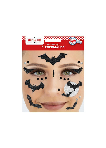 Наліпки для обличчя 2 листа комбінований Lidl (322523070)