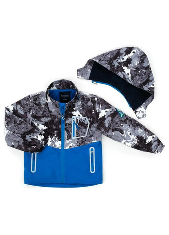 Комбінована демісезонна куртка демісезонна (7009-146-blue) Top&Sky